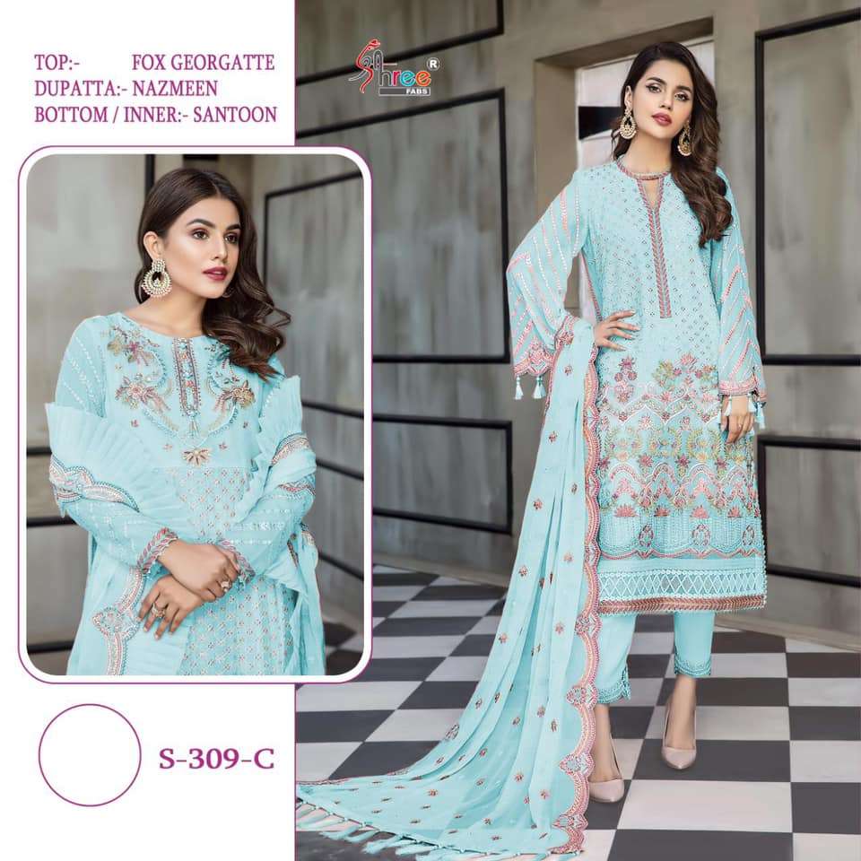 SHREE FABS S-309 colors